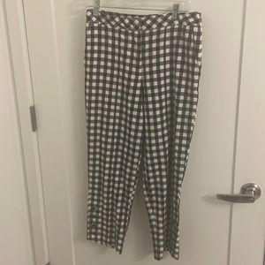 Topshop gingham pants